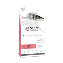 Molly Düşük Tahıllı Hypoallergenic Karidesli Ve Somonlu Yetişkin Kedi Maması 15 Kg