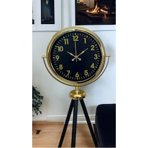 Gold Standart Tripod Ayaklı Saat Çok Renkli