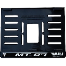 Yamaha Mt-07 Uyumlu 2 Plastik (15x24 Cm) Kırılmaz Plakalık