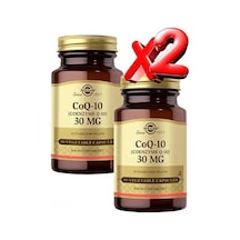 Solgar Coenzyme Koenzim Q-10 30mg 30 Kapsül Takviye Edici Gıda 2 Adet