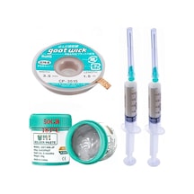 Bst-506 Çamur Lehim 50gr Lehim Temizleme Emme Teli 3,5 Mm