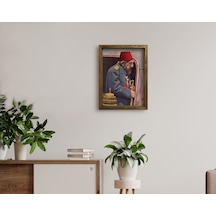 Bk Home Sultan Iı Abdülhamid Han Tasarımlı Doğal Masif Ahşap Çerç (551058001)
