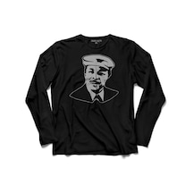 Neşet Ertaş Bozkırın Tezenesi Türk Halk Müziği Uzun Kollu Tişört (512971116)