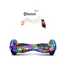 Citymate Smart Balance Elektrikli Kaykay Hoverboard 8.5 İnch Akıllı Denge Ledli Bluetooth Hoparlörlü D04