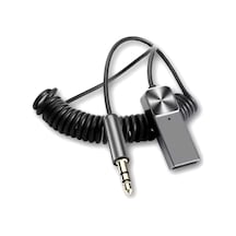 Tr Bluetooth 5.0 Fm Transmitter Aux Usb Girişli 1 Metre - Fc828