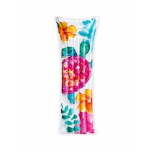 Intex Kaplumbağa Desenli Şişme Deniz Yatağı 183x69 Cm Çiçek Desenli Havuz Ve Plaj Yatağı Çok Renkli Intex Kaplumbağa Desenli Şişme Deniz Yatağı 183x69 Cm Çiçek Desenli Havuz Ve Plaj Yatağı Çok Renkli