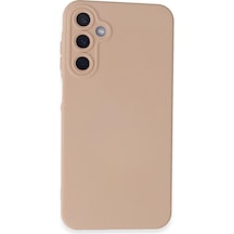 Samsung Galaxy A15 4g Kılıf Nano İçi Kadife Silikon - Pudra Çok Renkli