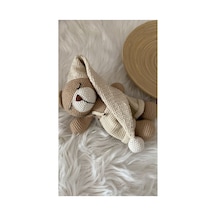 Amigurumi Uykucu Ayı Uyku Arkadaşı Ayıcık