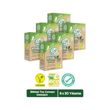 Life by Fakir  %100 Bitkisel Bazlı Doğal Çamaşır Toz Çamaşır Deterjanı 30 Yıkama 6 x 1500 G