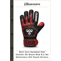 Özel Seri Hummel Hml Starter Gk Black-red 8,5 No Antrenoru Stil Siyah Kırmızı Siyah - Kırmızı