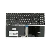 Msi İle Uyumlu Gs73vr Stealth Pro 7rf-255xtr Notebook Klavye Işıklı Siyah Tr Rgb Kontrollü Versiyon