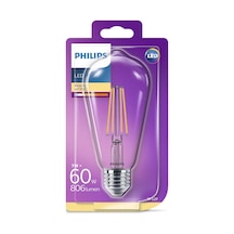Philips Led Classic 60w St64 E27 Non-dım 2700k - 3 Adet Tarı