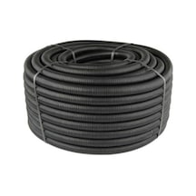 Mutlusan 50 Metre 32 Ø Lik Plastik Spiral Boru Siyah Meks Serisi