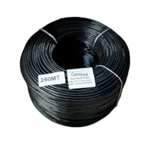Camlook 2+1 (2X0.50) Polietilen Kılıf CCTV Kamera Kablosu 250 M
