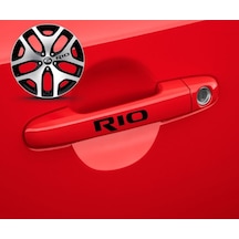 Kia Rio Kapı Kolu Sport Sticker Yapıştırma 8 Adet