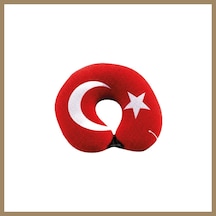 Kahveci.store Wellmop Bayrak Temalı Arac Boyun Yastıgı 1 Adet 22