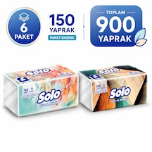 Solo Çek-Al Mendil 6 x 150'li