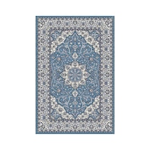 Kartela Halı Aven Halı Jüt Taban Dokuma Halı Mavi - 180 X 270 Cm