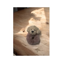 Köpekli Peluş Lastik Simit Toka Pudra Pembe - 673856368 Pudra Pembe