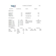 Tab Motıon 105 A 12v Jel Akü