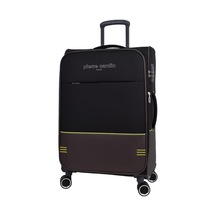 Pierre Cardin Ultra Light Hafif Lüx Kumaş Büyük Boy Valiz Siyah Pc8200