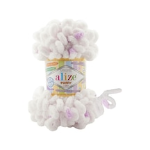 Alize Puffy Color El Örgü İpi 5 Li Paket - 6470