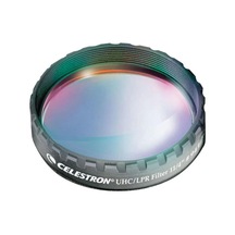 94123 Çok Katmanlı Dielektrik Kaplamalı 1,25 İnç Uhc/lpr Filtre - Geliştirilmiş Göksel Görüntüleme İçin Spektral Ve Optik Özellikleri Optimize Eder, Siyah Çok Renkli