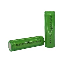 Sertec - 1.2v 1200 Mah - Aa - Ni-cd Şarjlı Pil - Başsız / Flat Head