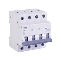 4vtb-4b25 Otomatik Sigorta 4,5ka B Tipi 4 Kutup 25a