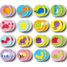 Vigatoys Memory Hayvanlar-32 Parça