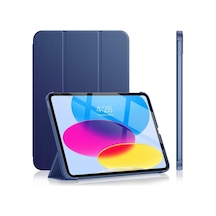 İpad 11.nesil A16 11inç/10.nesil Uyumlu 10,9 İnç Kılıf - Uyku Modlu Ve Darbeye Dayanıklı Kaplama Lacivert, İpad 11.nesil A16 11inç/10.nesil 10.9 İnç Belirtilmemiş