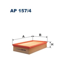 Fıltron Ap 157/4 Hava Fıltresı Transporter T5 T6 1,9tdı 2,0tdı 2,5tdı Axa Axb Axc Axe Axd Brr Caaa Caab Caac Caad Caa