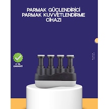 Parmak Güçlendirme Egzersiz Aleti Ayarlanabilir Direnç Beyaz - Çok Renkli