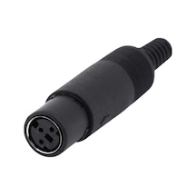 3 Pin Dişi Mini Dın Konnektör