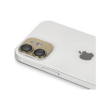 İphone 11 Pers Alüminyum Kamera Lens - Gold