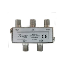 Asu-04 1/4 4lü Uydu Bölücü Splitter 5-2400 Mhz