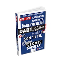 Dizgi Kitap 2026 Öabt Meb-ags Nin Rehberi İlköğretim Matematik Öğretmenliği Çıkmış Sorular Son 13 Yıl Çözümlü - Yavuz Hoca Dizgi Kitap Yayınları