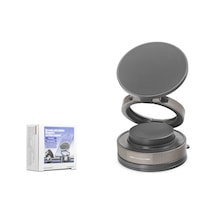 Hadron Hdx8026 Magsafe Uyumlu Manyetik Vantuzlu 360 Döner Araç İçi Telefon Tutucu Abs - Siyah Diğer