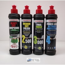 Menzerna Yeşil 400 2500 3000 Powerlock Pasta Hare Boya Koruma Set