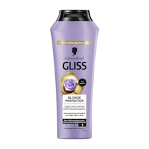 Gliss Blonde Perfector Onarıcı Mor Şampuan 250 Ml 3 Adet