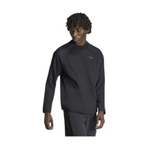 Black Adidas Erkek Günlük Sweatshirt Spacer Crew Kt4424 siyah