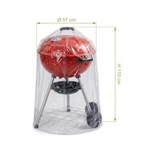 En Çok Tercih Edilen Şeffaf Bahçe Mobilyası Koruma Örtüsü,su Geçirmez,pvc Mangal,barbekü Koruyucu Kılıf,75x100 Cm Diğer