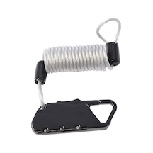 Oxc Şifreli Kablo Kilit 900mm/2.2mm Siyah