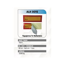 Alkotek Tır Arka İşaret Reflektör Yapıştırma Rr