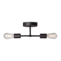 Riolight Modern Ikili Siyah Metal Sarkıt Avize (538292197)