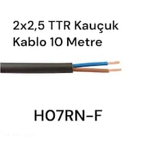 2x2,5mm H07rn-f Ttr Çok Telli Kauçuk Kablo 10 Metre