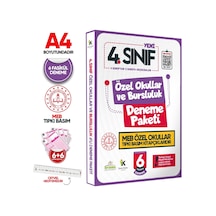 4.Sınıf Özel Okullar ve Bursluluk Hazırlık MEB Tıpkı Basım Deneme 6lı Fasikül SETİ