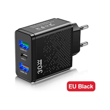 30w Usb C Şarj Cihazı Hızlı Şarj Pd Hızlı Şarj Cihazı 3.0 Duvar Şarj Cihazı İphone 15 Xiaomi 13 Poco Samsung Oneplus Telefon Adaptörü