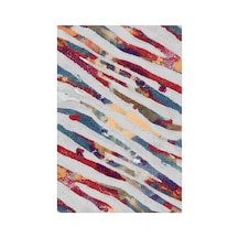 Kartela Halı Aira Halı Kaymaz Taban Makinede Yıkanabilir Halı Açık Gri - 80 X 120 Cm