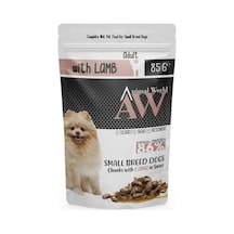 Animal World Kuzu Etli Küçük Irk Yetişkin Köpek Konservesi 85 G